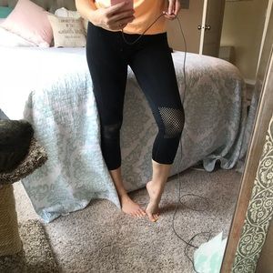 FABLETICS MESH CROP LEGGINGS